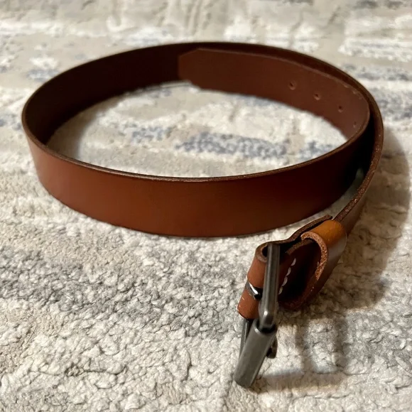 J. Crew | Accessories | Jcrew Brown Leather Belt | Poshmark display picture 1